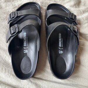 Men's Birenstock Arizona sandals black size 43/10